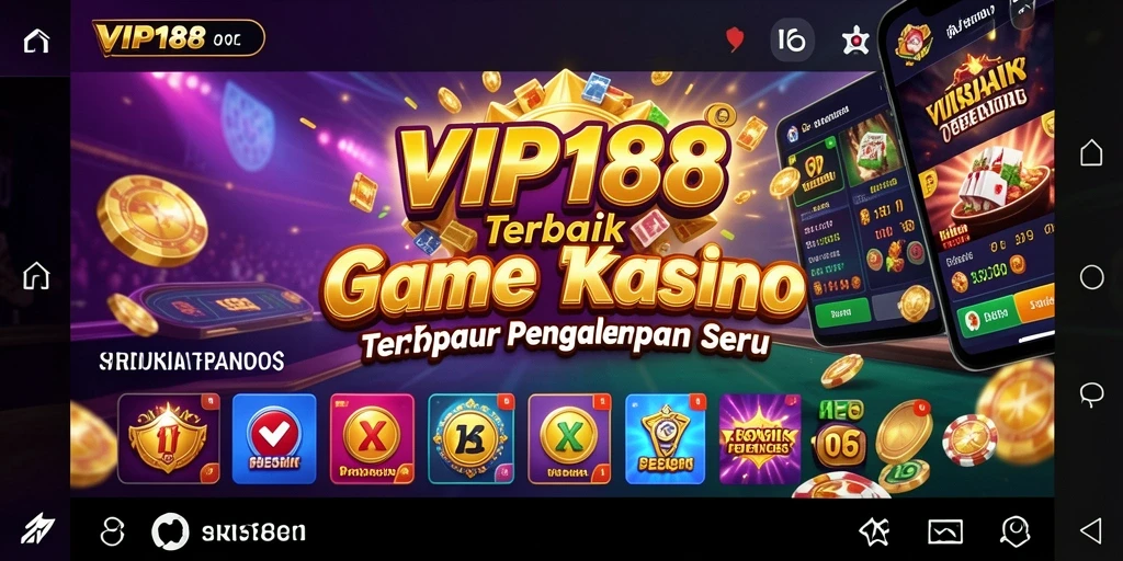 Gameplay seru di VIP188 dengan berbagai pilihan permainan Kasino.