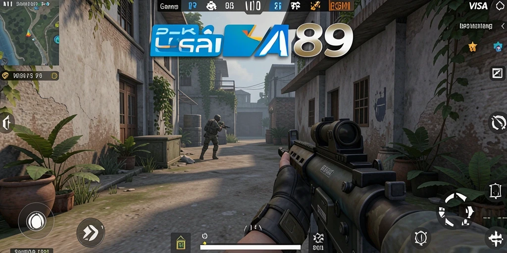 Gameplay mendebarkan dalam aksi nyata FPS.
